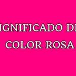 que significa el color rosa